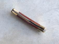 110 Folding Hunter - Build Out - Rosewood/Brass Black BOS S30V Blade - New