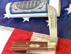 AAPK 2024 Great Eastern, GEC Tidioute Cutlery, 933124 w/ Beautiful Kingwood Handles -NOS