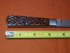 Beaver Falls Cutlery 2024 Bourbon Jigged Bone Jack Knife from Cooper Cutlery Integral Bolsters NMIB