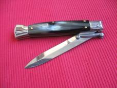 Italian Limited Edition Manual Open Swing Guard Stiletto Knife - A.G.A CAMPOLIN Italy