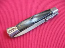 Italian Limited Edition Manual Open Swing Guard Stiletto Knife - A.G.A CAMPOLIN Italy