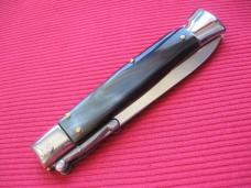 Italian Limited Edition Manual Open Swing Guard Stiletto Knife - A.G.A CAMPOLIN Italy