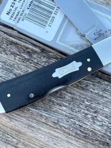CASE XX ** 2018 DOUBLE BLACK G10 TRIBAL LOCK