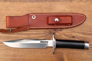 Randall Made Orlando FL - 1-7 quotAPFKquot - Black Micarta  Stainless Steel - USED