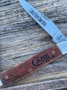 CASE XX ** 2017 CARVE YOUR OWN PATH NATURAL BONE MUSKRAT - COA