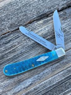 CASE XX ** 2021 SFO SMOKY MOUNTAIN KNIFE WORKS PRESIDENT'S BAREHEAD TRAPPER - COA