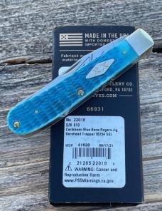 CASE XX ** 2021 SFO SMOKY MOUNTAIN KNIFE WORKS PRESIDENT'S BAREHEAD TRAPPER - COA