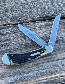 CASE XX ** 2021 SFO OLIVE GREEN CRANDALL JIG SMALL SADDLEHORN NUMBERED
