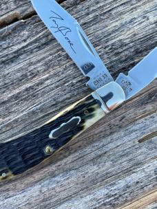 CASE XX ** 2021 SFO OLIVE GREEN CRANDALL JIG SMALL SADDLEHORN NUMBERED