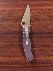 SpyderCo Paramilitary 2 (CRUWEAR/Purple G10)
