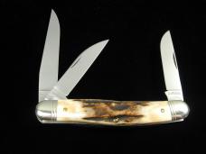 Great Eastern Northfield Cutlery Sambar Stag Dixie Stockman Knife 1 Of 413 NIT 828318