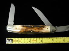 Great Eastern Northfield Cutlery Sambar Stag Dixie Stockman Knife 1 Of 413 NIT 828318
