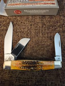 Case Large Stockman Bone Stag 