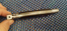 Italian 9" Stiletto Switchblade "twinpin" Swivel Bolster Open and Close 