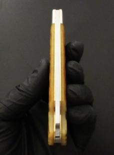Great Eastern Cutlery #42 Missouri Trader Lockback Antique Yellow Jigged Bone GEC 421125LB