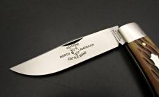 Great Eastern Cutlery #42 Missouri Trader Lockback Antique Yellow Jigged Bone GEC 421125LB