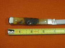 Titusville Cutlery Genuine Rams Horn Lexingtonian Coffin Jack Knife Rare 1 of 45 COA USA Made