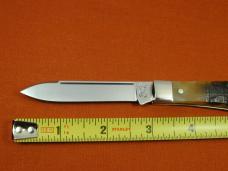 Titusville Cutlery Genuine Rams Horn Lexingtonian Coffin Jack Knife Rare 1 of 45 COA USA Made