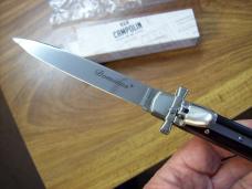 A.G.A. Campolin Italian 9" Dominus African Black Ebonywood Swedgey Blade UNUSED W/Orig. Box
