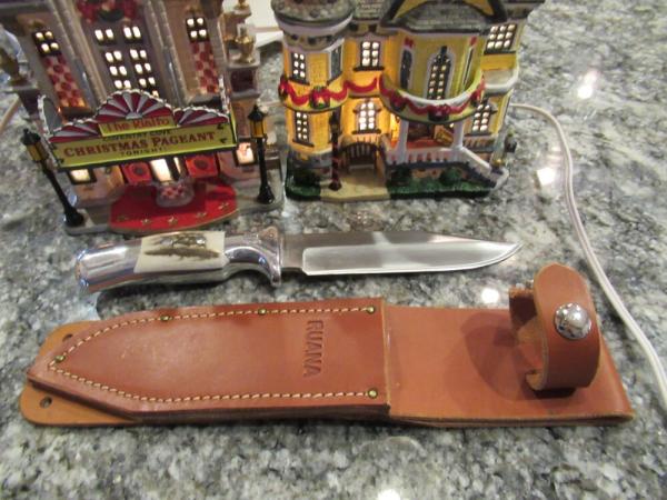 Ruana Custom Made Fixed Blade Model 25AC Ruana Custom Made Fixed Blade Model 25AC