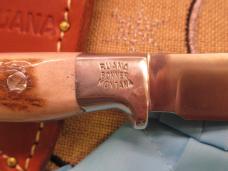 Ruana Custom Made Fixed Blade Model 10 B Smoke Jumper