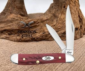 CASE XX USA POCKET WORN OLD RED BONE CORN COB JIG PEANUT 2 BLADE KNIFE 781 2025 