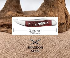 Case XX™ Pocket Worn® Corn Cob Jig Old Red Bone Small Texas Toothpick 00792