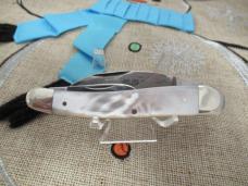 Bulldog Brand Viking Pearl Wharncliff Whittler