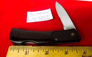 SCHRADE USA VINTAGE SP 3 LOCKBACK NICE EDGE PRE-OWNED SUPER NICE COLLECTIBLE