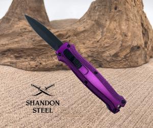 Purple Mini automatic out the front OTF 104PE