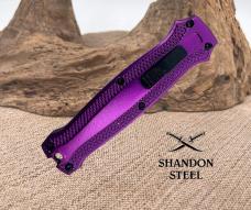 Purple Mini automatic out the front OTF 104PE