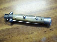 Renzo Beltrame 9 Inch Swivel Bolster Flat Ground Honey Horn Stiletto Looks UNUSED Fact. Edge!