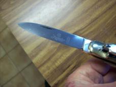 Vintage Hubertus Knife Large Size 11 West German Awesome Stag/Antler Ritter Fact. UNUSED Beauty!