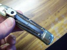 Vintage Hubertus Knife Large Size 11 West German Awesome Stag/Antler Ritter Fact. UNUSED Beauty!
