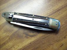 Vintage Hubertus Knife Large Size 11 West German Awesome Stag/Antler Ritter Fact. UNUSED Beauty!
