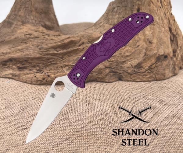 Spyderco Endura 4 Lockback Purple C10FPPR Spyderco Endura 4 Lockback Purple C10FPPR