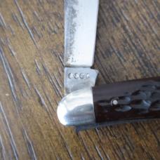 Case XX 6308 Swell Center Serpentine Whittler !970's Four Dots