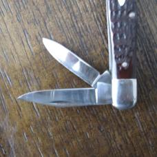 Case XX 6308 Swell Center Serpentine Whittler !970's Four Dots