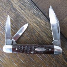 Case XX 6308 Swell Center Serpentine Whittler !970's Four Dots