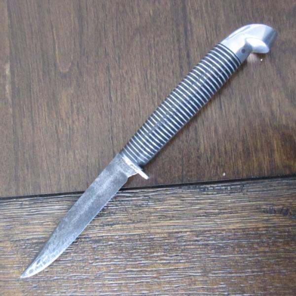 Vintage F48B Western Black Beauty Bird and Trout Fixed Blade Knife Vintage F48B Western Black Beauty Bird and Trout Fixed Blade Knife