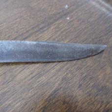 Vintage F48B Western Black Beauty Bird and Trout Fixed Blade Knife