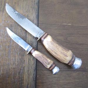 2 Loffe Fixed Blade Knives, Solingen Germany