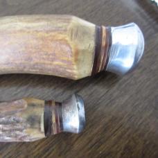 2 Loffe Fixed Blade Knives, Solingen Germany
