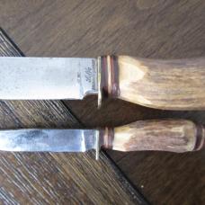 2 Loffe Fixed Blade Knives, Solingen Germany