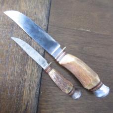 2 Loffe Fixed Blade Knives, Solingen Germany