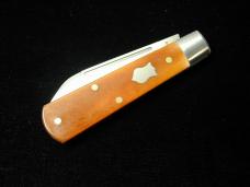 Beaver Falls Cutlery Co Smooth Bourbon Bone Jack Knife NIT from Cooper Cutlery Made in USA BSB