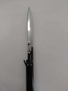 Armenian Automatic Switchblade  8.7 Inch Buffalo Horn Handle  Unique Pick-Lock Mechanism