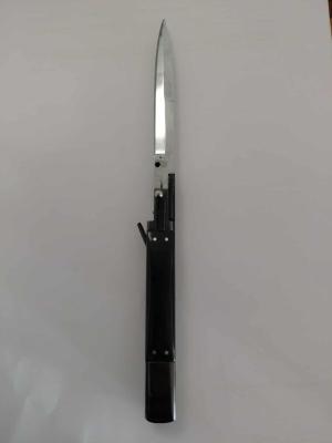 Armenian Automatic Switchblade  8.7 Inch Buffalo Horn Handle  Unique Pick-Lock Mechanism