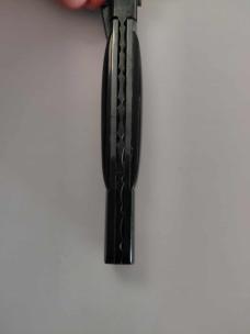 Armenian Automatic Switchblade  8.7 Inch Buffalo Horn Handle  Unique Pick-Lock Mechanism