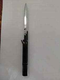 Armenian Automatic Switchblade  8.7 Inch Buffalo Horn Handle  Unique Pick-Lock Mechanism